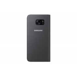 COQUE ORIGINAL FLIP WALLET pour Galaxy S7 Edge Noir