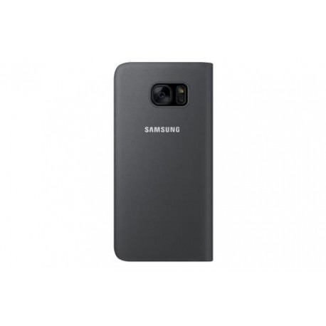 COQUE ORIGINAL FLIP WALLET pour Galaxy S7 Edge Noir