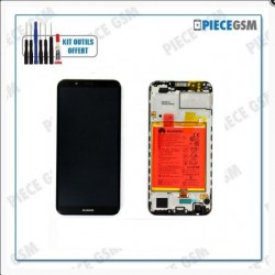 Ecran Complet Noir HUAWEI Y7 2018 Service Pack