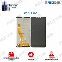 ECRAN LCD + VITRE TACTILE pour Wiko Y51