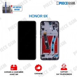 ECRAN + FRAME pour HONOR 9X NOIR