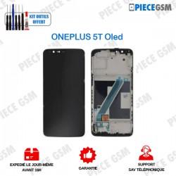 ECRAN + FRAME pour OnePlus 5T Oled