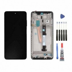 ECRAN + FRAME pour XIAOMI POCO X3 GRIS