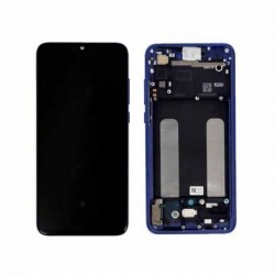 ECRAN + FRAME pour XIAOMI MI 9 LITE BLEU