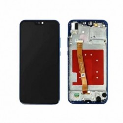 ECRAN + FRAME pour HUAWEI P20 LITE BLEU