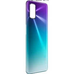 Vitre Arrière Compatible pour Oppo A92 violette