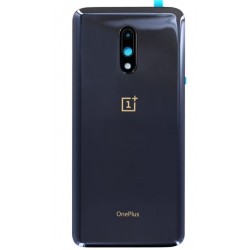 Cache arrière + lentille caméra Noir pour OnePlus 7