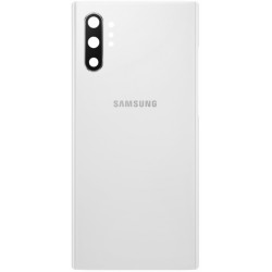 Cache arrière pour SAMSUNG GALAXY NOTE 10 PLUS BLANC