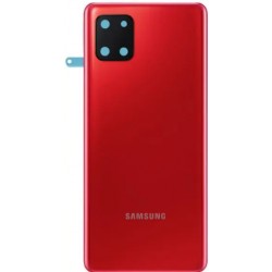 Cache arrière pour SAMSUNG GALAXY NOTE 10 LITE ROUGE