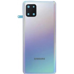 Cache arrière pour SAMSUNG GALAXY NOTE 10 LITE ARGENT