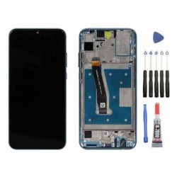 ECRAN + FRAME pour HONOR 20 LITE BLEU