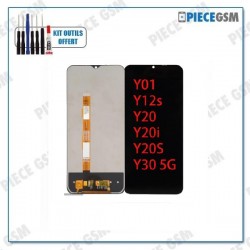 Ecran complet tactile LCD 6.51 original, pour Vivo Y01 Y01A V2166
